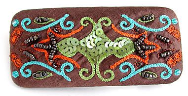 Multi Pattern Wide Barrette
