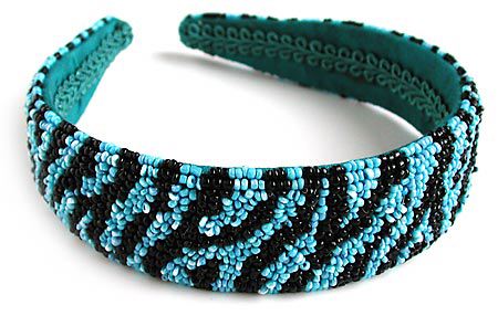 Zebra Wide Head Band