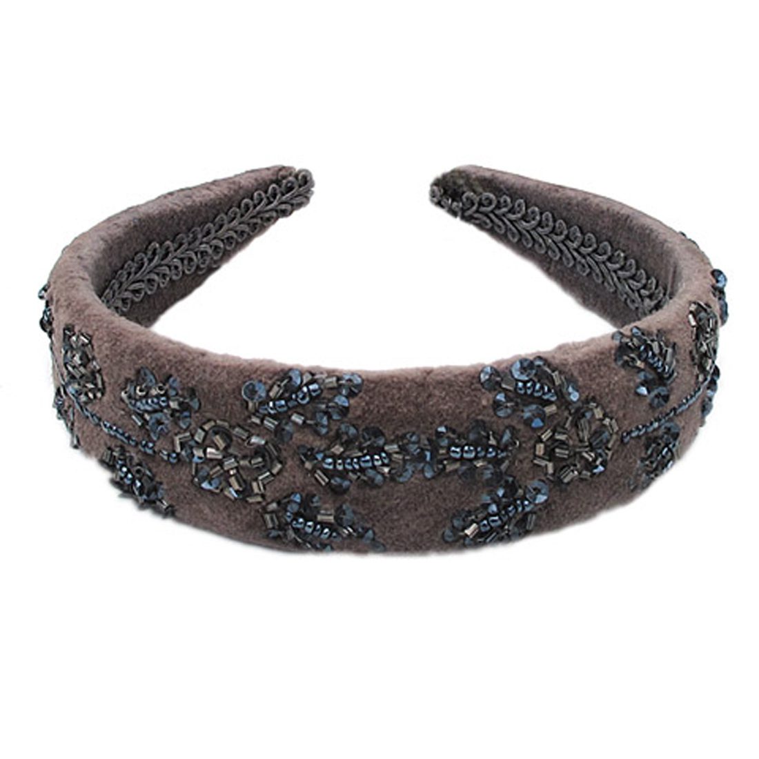 Velvet Tonal Wide Head Band