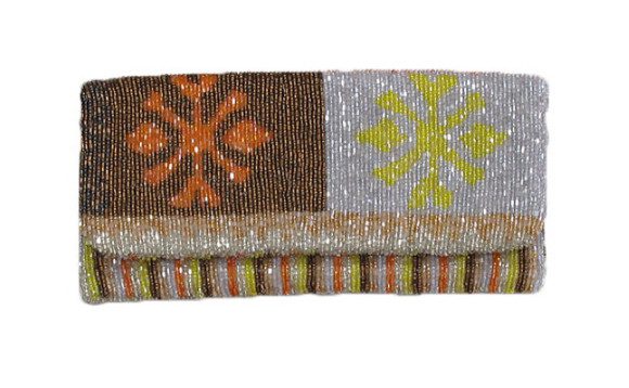 Fold Over Clutch Snowflake Pattern - Image 4