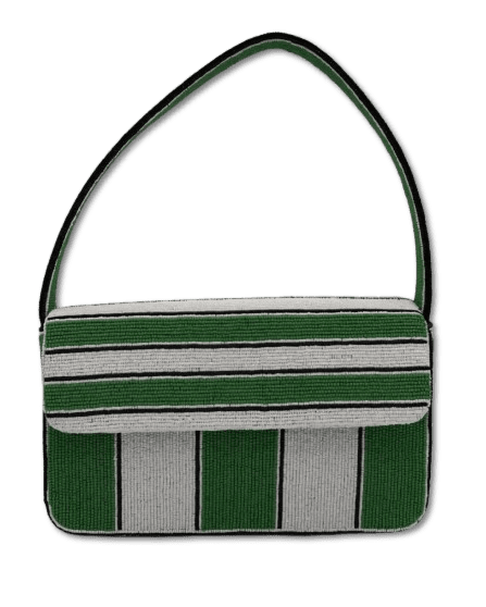 STRIPES SHOULDER PURSE