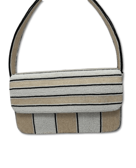 STRIPES SHOULDER PURSE - Image 3